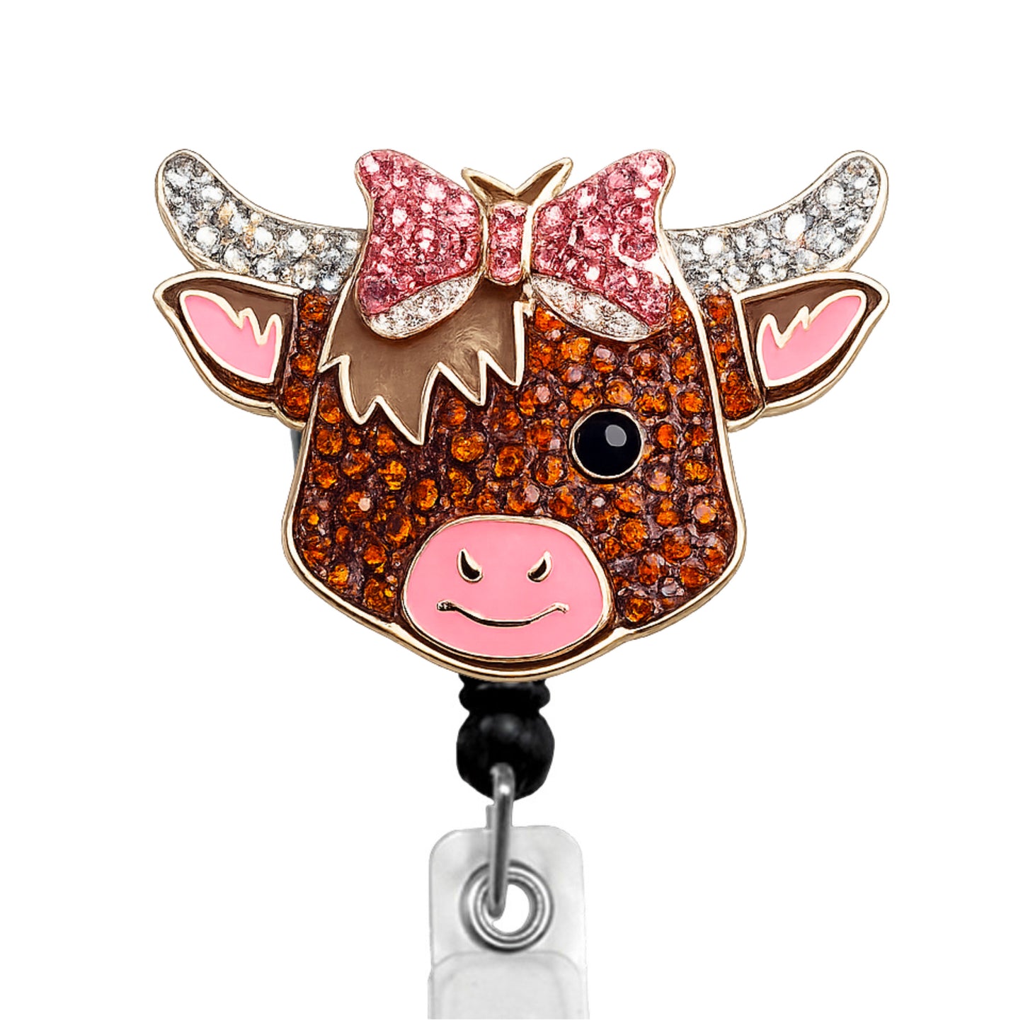 Highland Cow ID Badge Reel