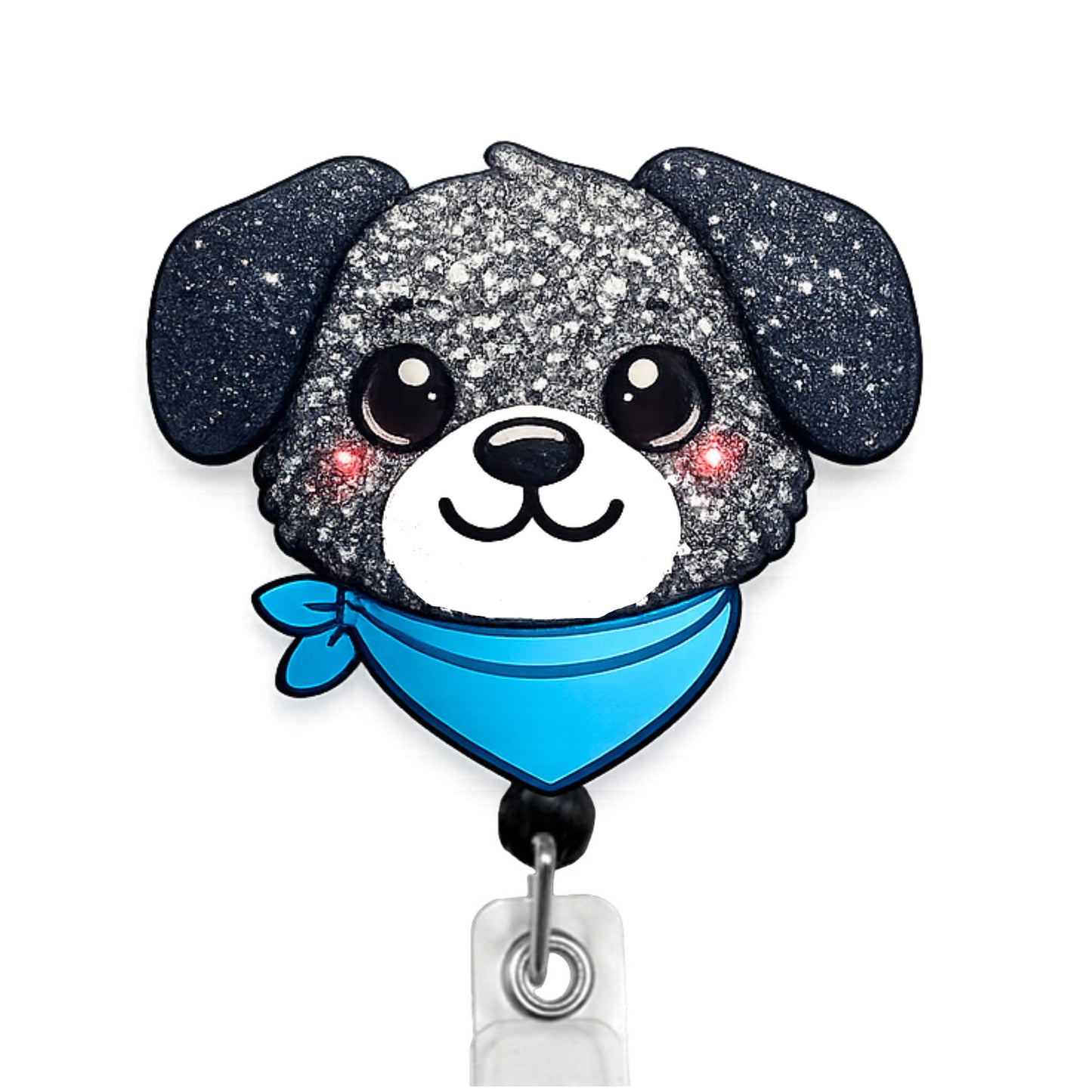 Dazzlers Bandana Dog ID Badge Reel