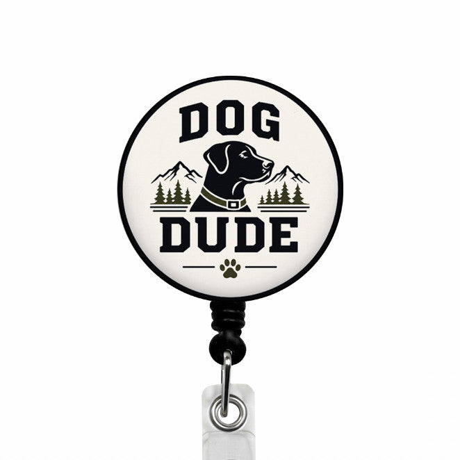 Dog Dude ID Badge Reel