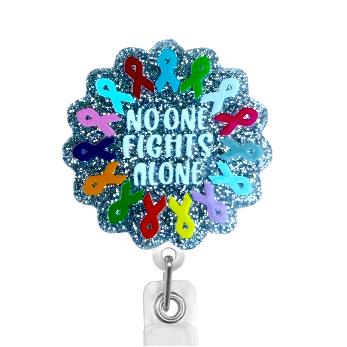 Dazzlers No One Fights Alone ID Badge Reel