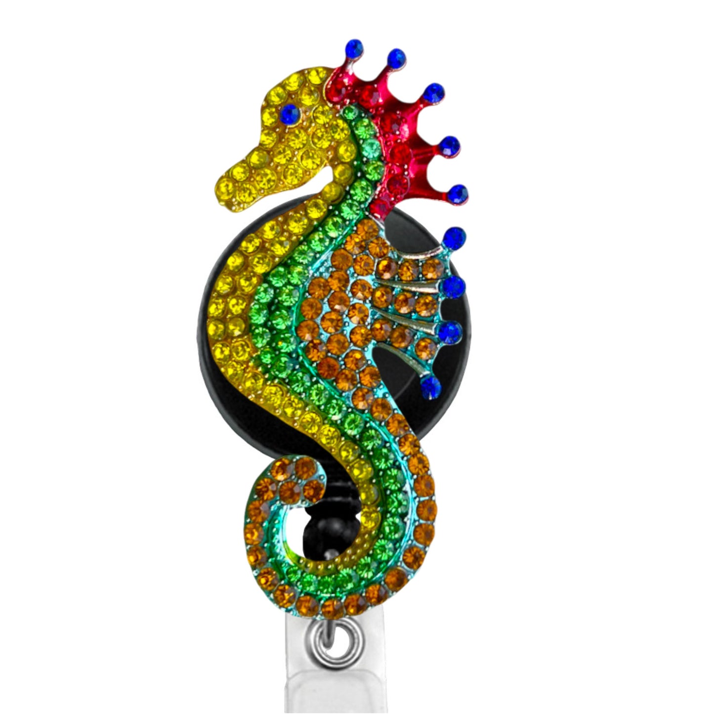 Seahorse ID Badge Reel
