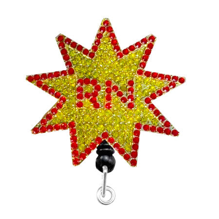 Superhero RN ID Badge Reel