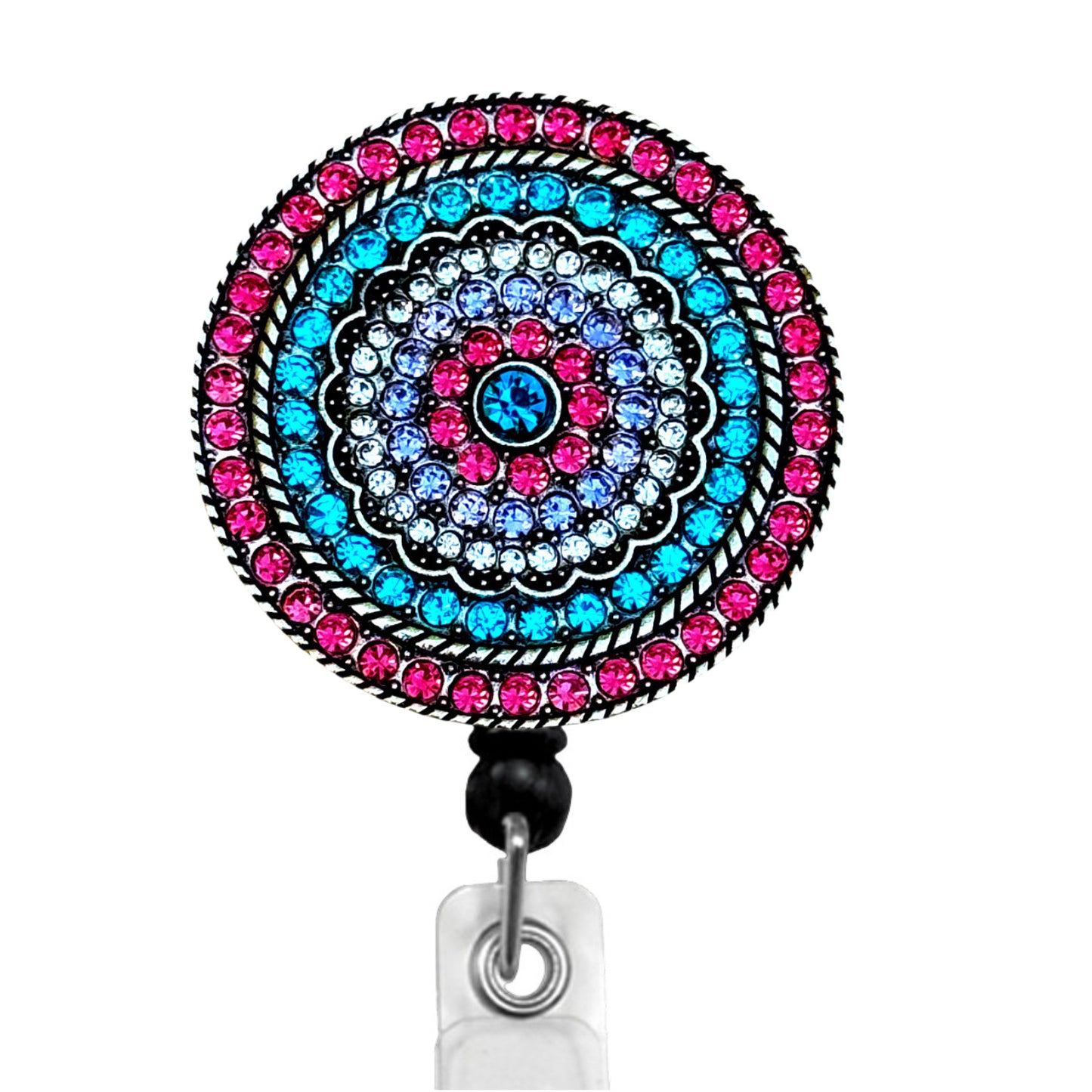 Mandala ID Badge Reel