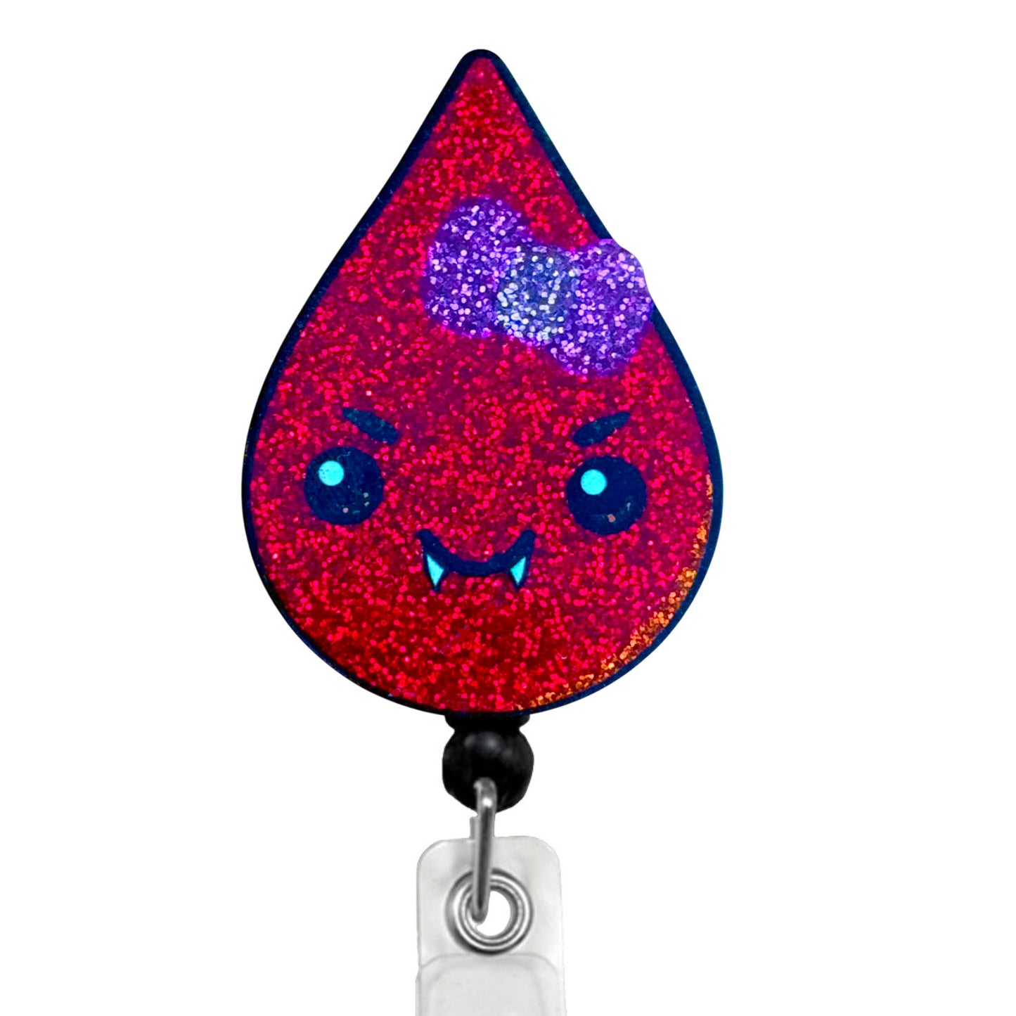 Dazzlers Blood Drop ID Badge Reel