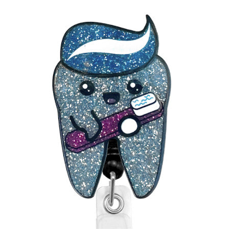 Dazzlers Tooth ID Badge Reel