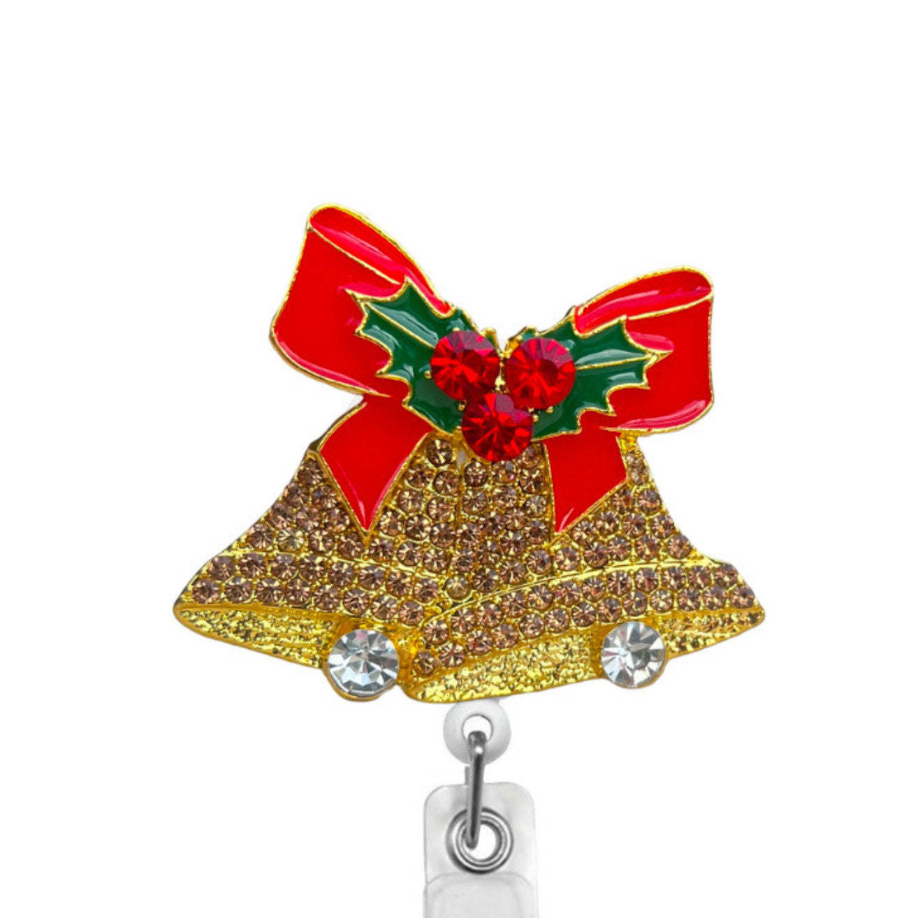 Holiday Bells ID Badge Reel