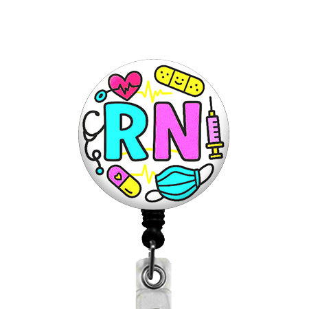 RN 16 ID Badge Reel
