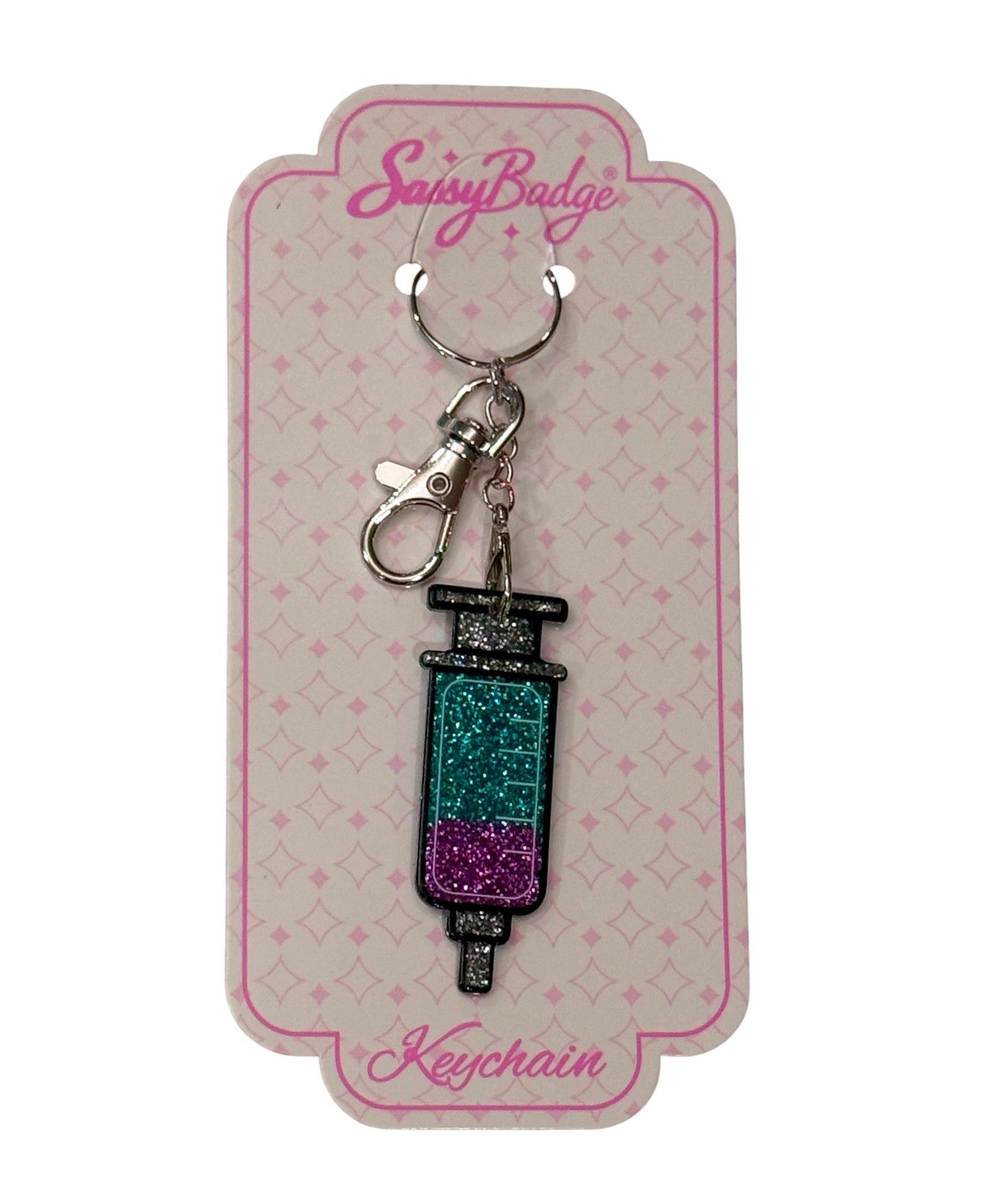 Syringe Keychain