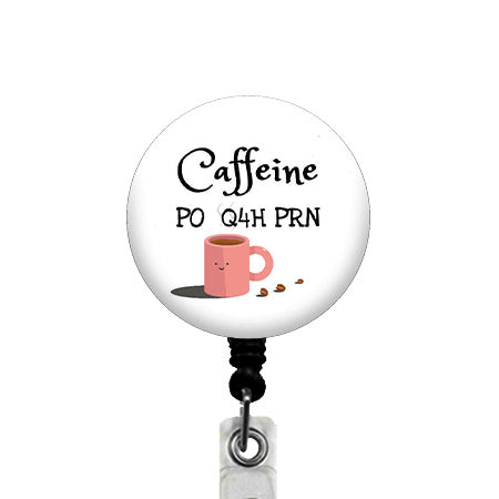 Caffeine PRN ID Badge Reel
