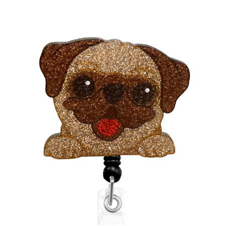 Dazzlers Pug ID Badge Reel