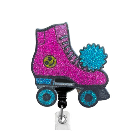 Dazzlers Roller Skate ID Badge Reel