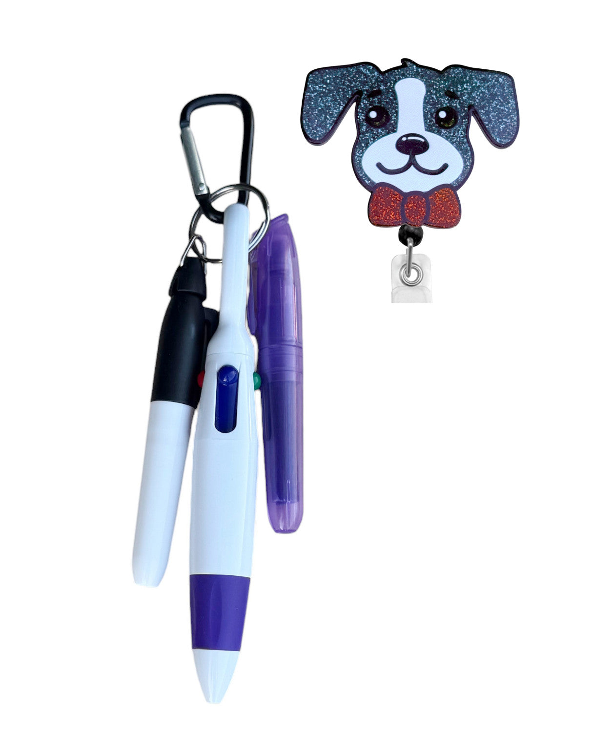 Pen Set with Shelter Dog Badge