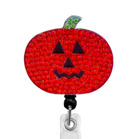 Pumpkin ID Badge Reel