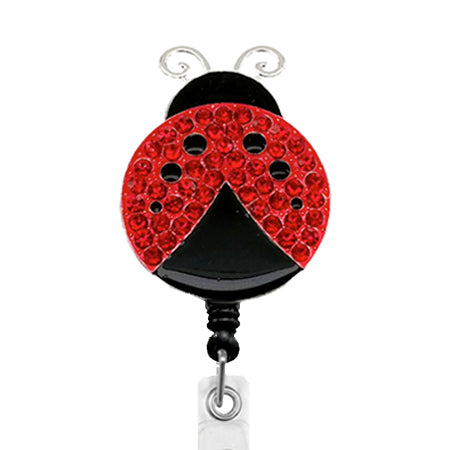 Ladybug ID Badge Reel