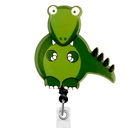 Offbeats Dinosaur ID Badge Reel - SassyBadge