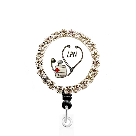 Sparkles LPN 1 ID Badge Reel