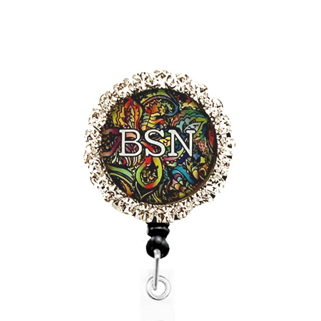 Sparkles BSN 1 ID Badge Reel