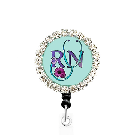 Sparkles RN 5 ID Badge Reel