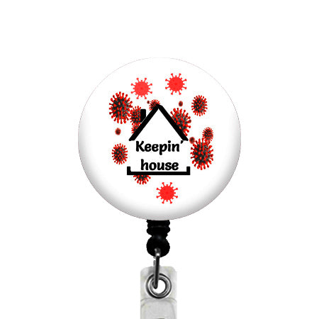 Housekeeping ID Badge Reel