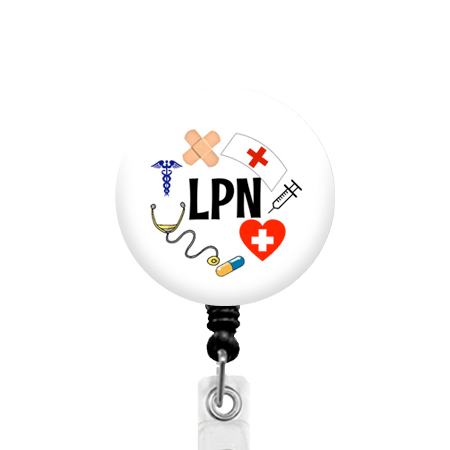 LPN 11 ID Badge Reel - SassyBadge