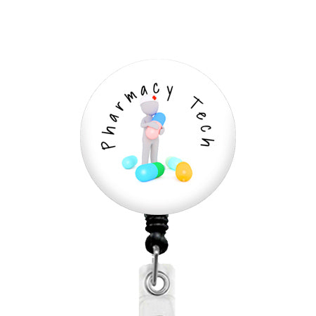 Pharmacy Tech 1 ID Badge Reel