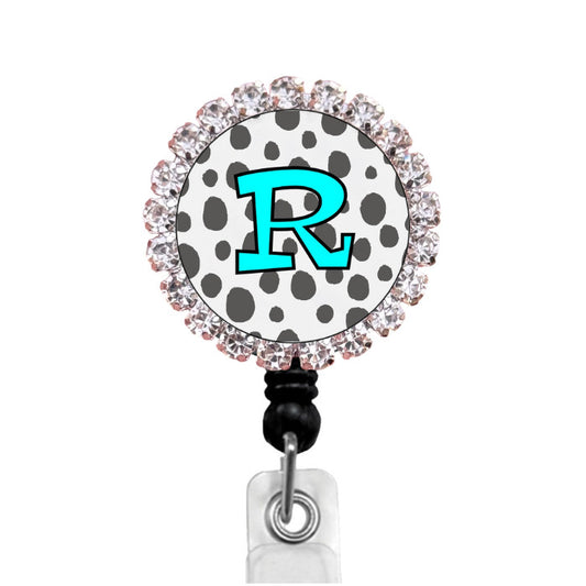 Sparkles Initial R2 ID Badge Reel