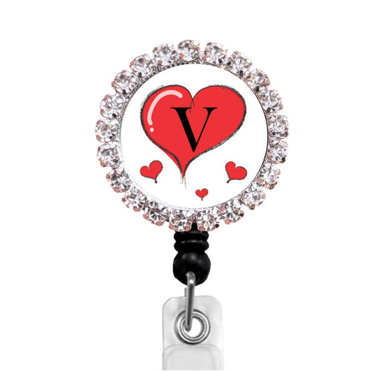 Sparkles Initial V2 ID Badge Reel