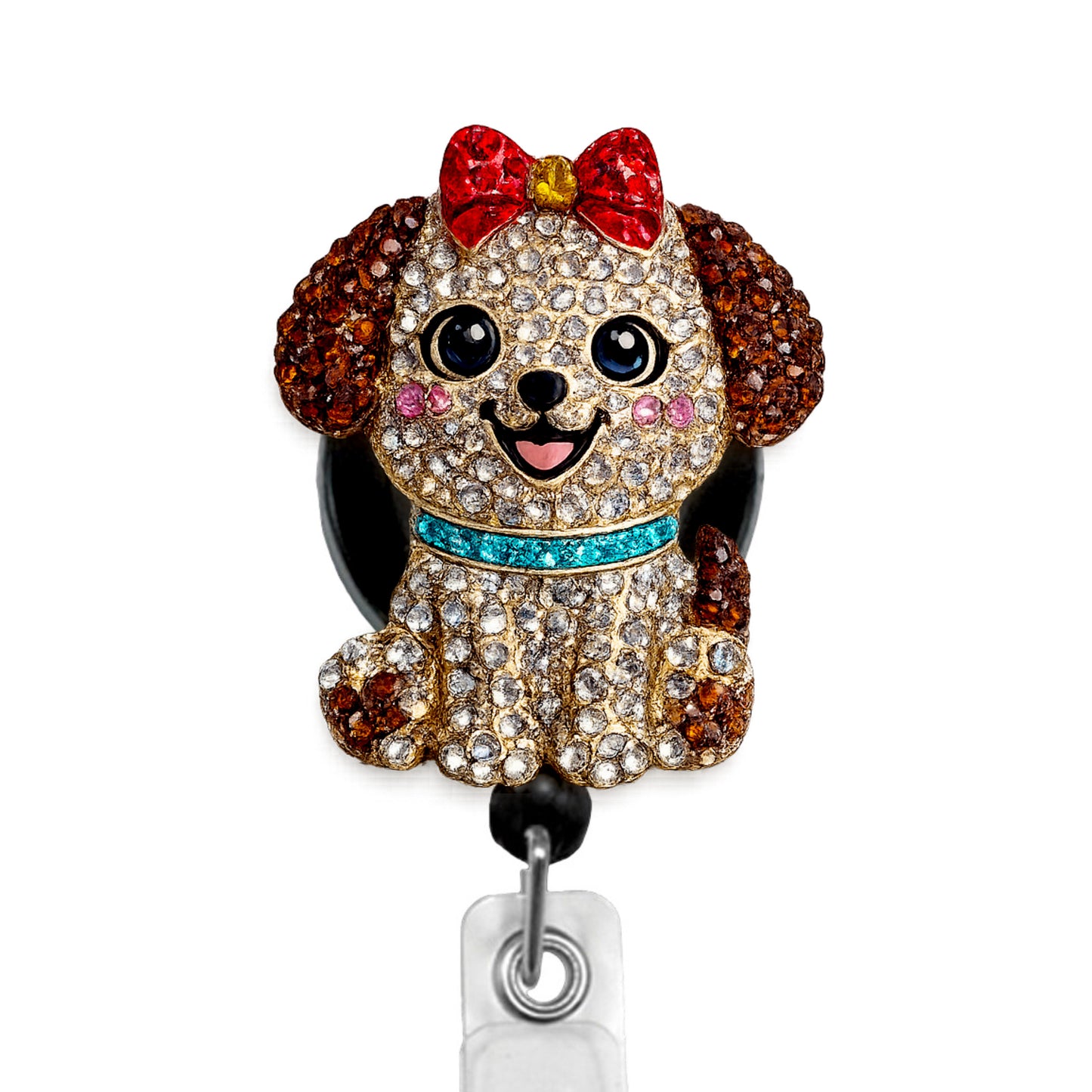 Toy Dog ID Badge Reel