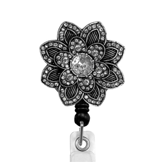 Vintage Bloom ID Badge Reel