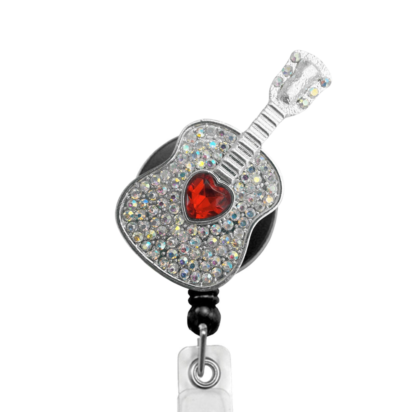 Guitar ID Badge Reel - 2 colors