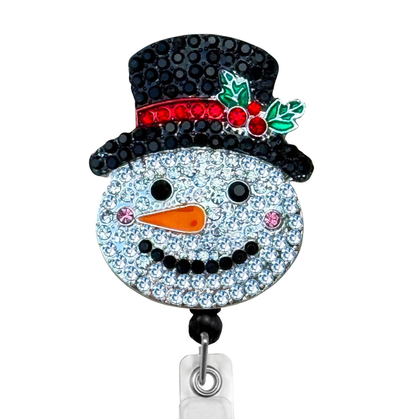 Snowman ID Badge Reel