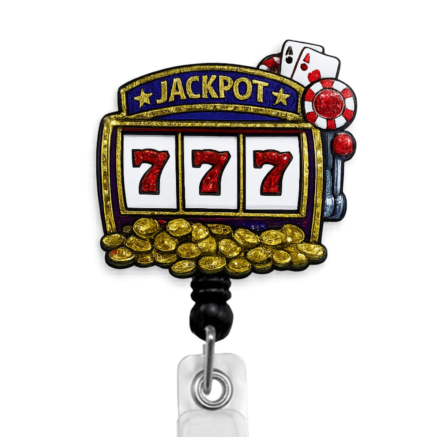 Dazzlers Jackpot ID Badge Reel