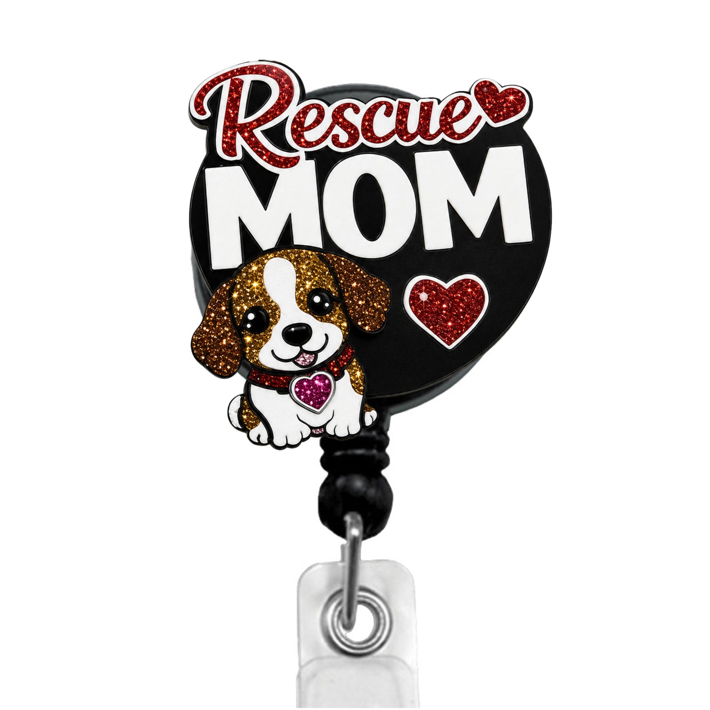 Dazzlers Rescue Mom ID Badge Reel