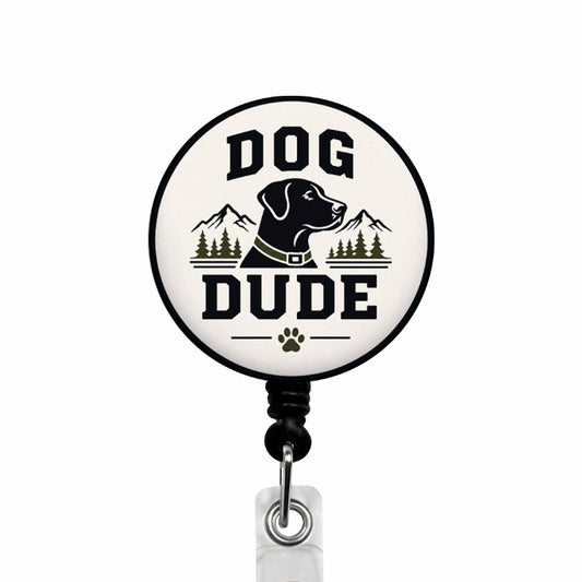 Dog Dude ID Badge Reel