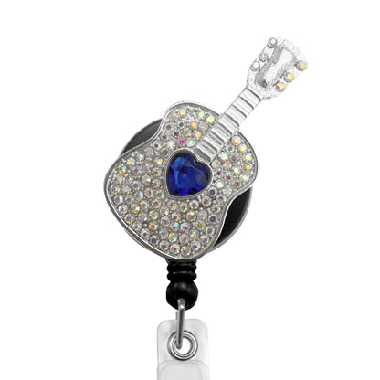 Guitar ID Badge Reel - 2 colors