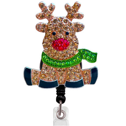 Reindeer ID Badge Reel
