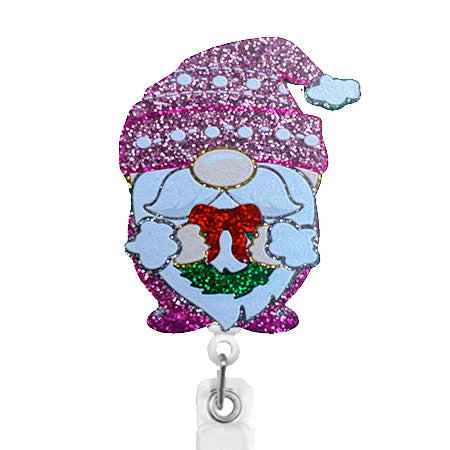 Dazzlers Christmas Gnome ID Badge Reel