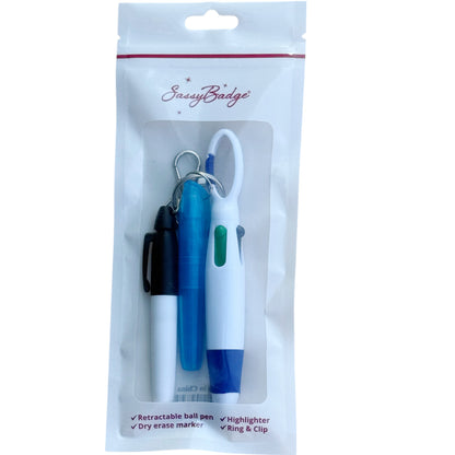 Blue Pen Set