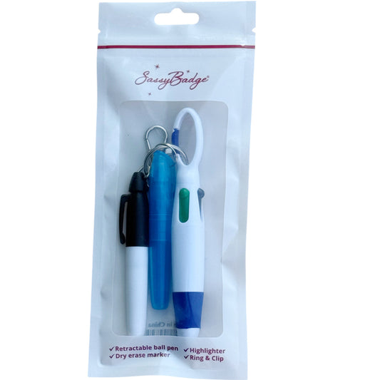 Blue Pen Set