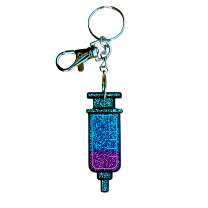 Dazzlers Syringe ID Badge Reel