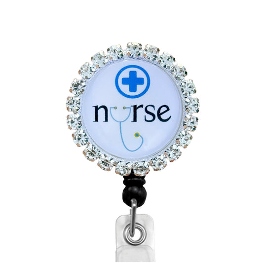 Sparkles Nurse 1 ID Badge Reel