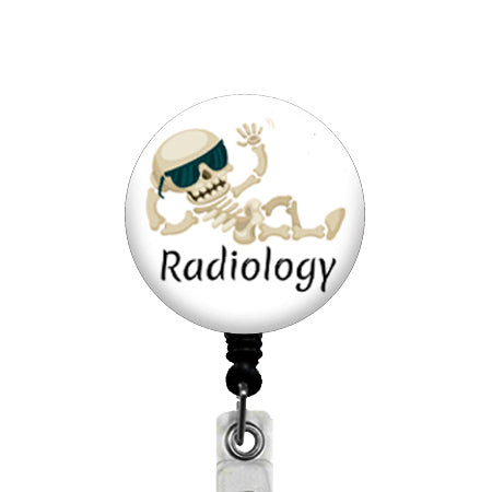 Radiology 2 ID Badge Reel