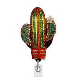 Cactus ID Badge Reel