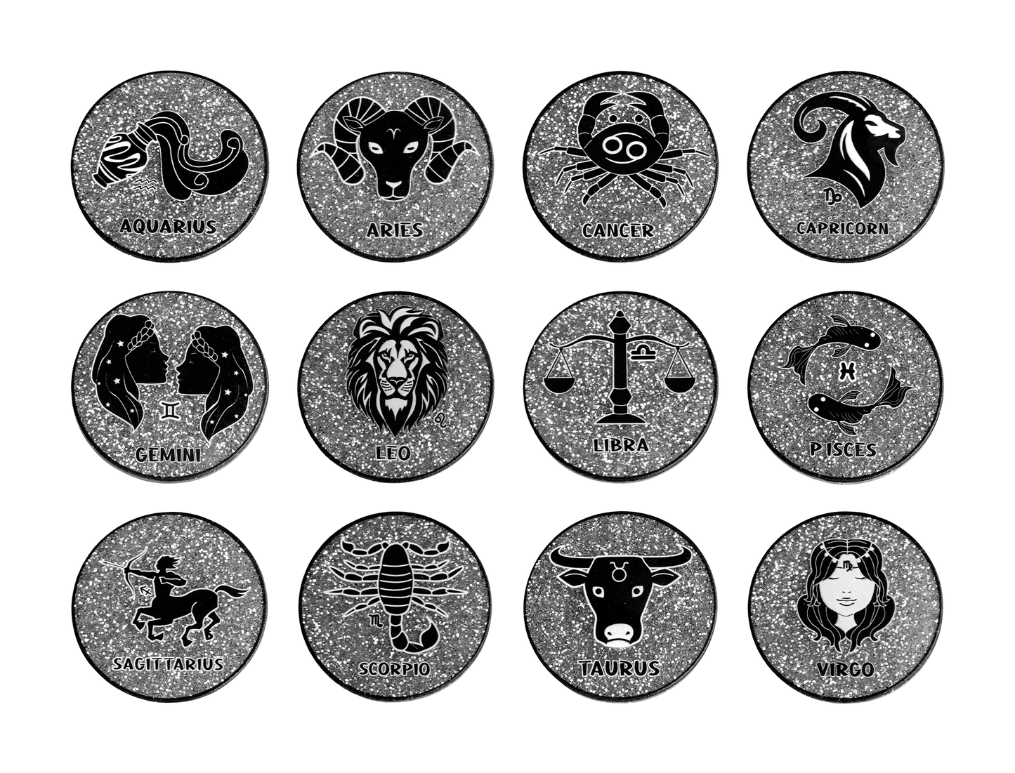 Zodiacs ID Badge Reel - 12 options