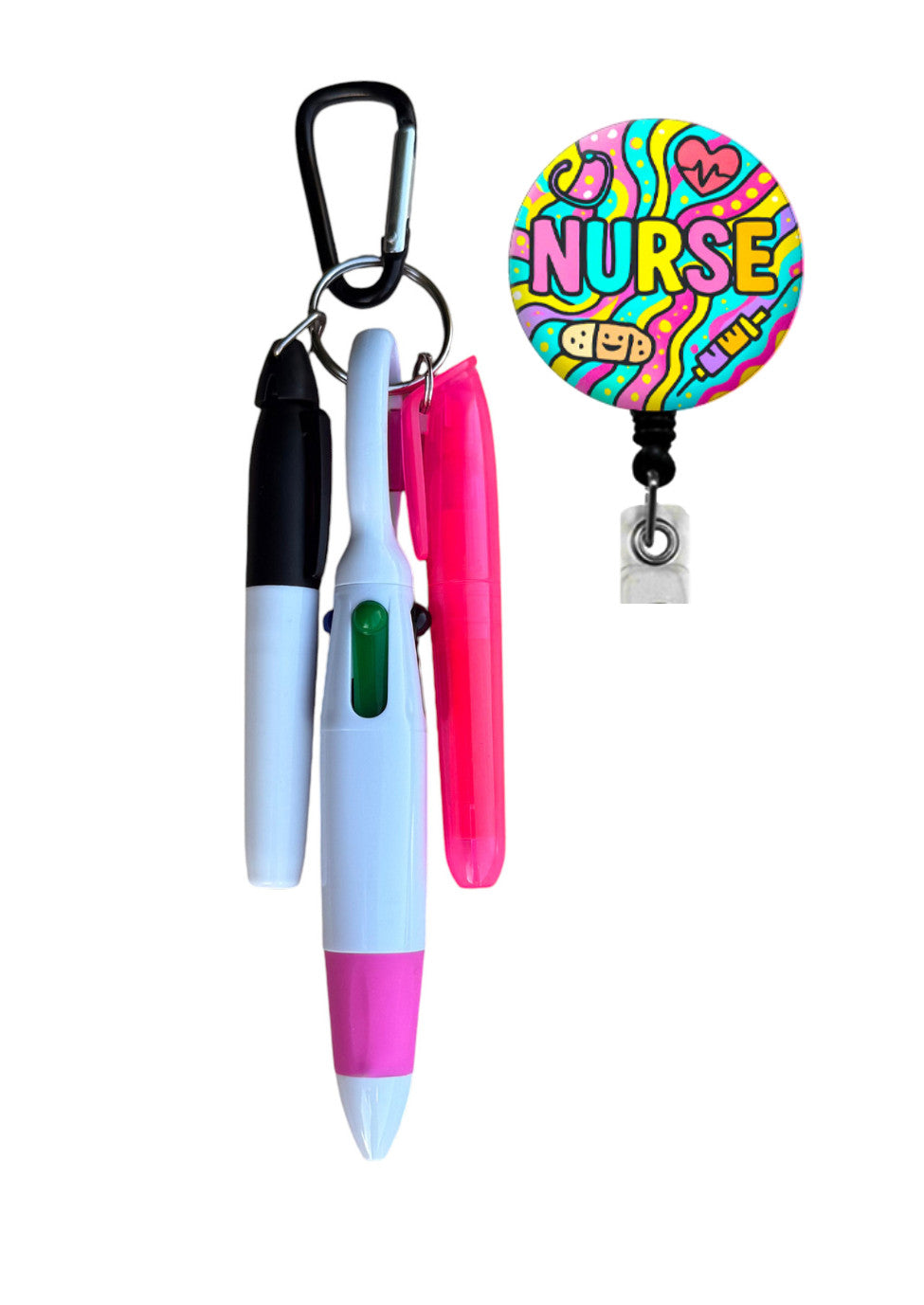 Pen Set with Nurse Badge