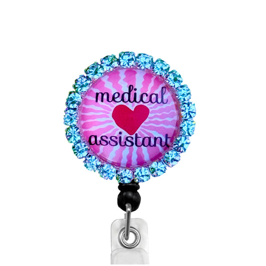 Sparkles MA 1 ID Badge Reel