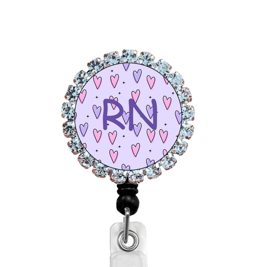 Sparkles RN 2 ID Badge Reel