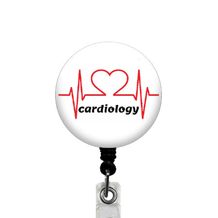 Cardiology ID Badge Reel
