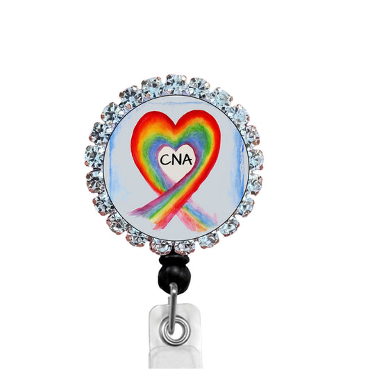 Sparkles CNA 2 ID Badge Reel