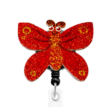 Dazzlers Butterfly ID Badge Reel
